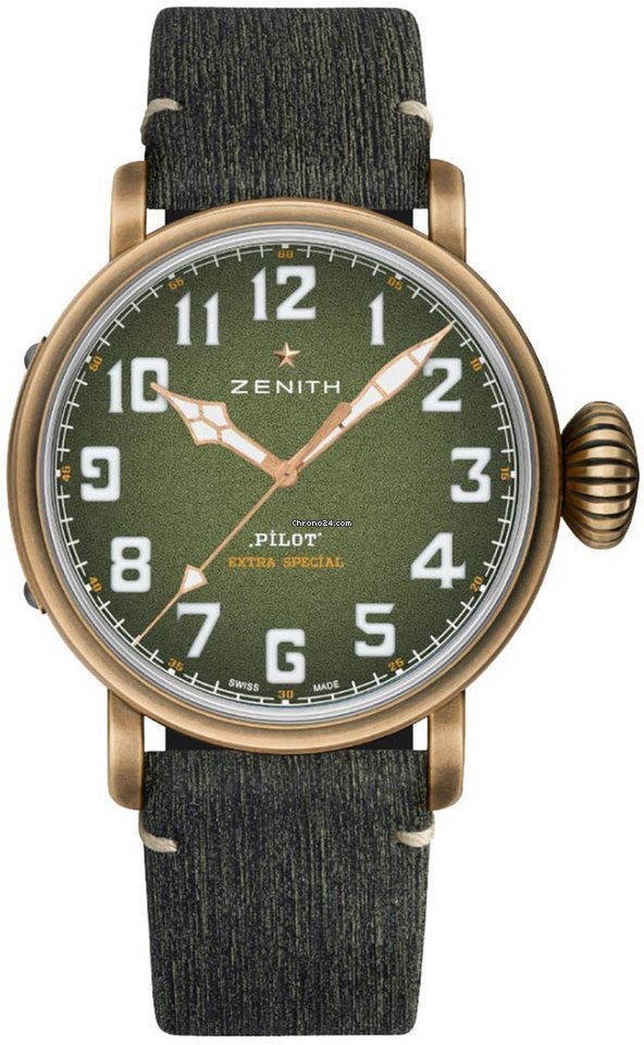 Zenith Pilot Mens watch Unisex Automatic Bronze 29.2430.679 63.I001 Adventure