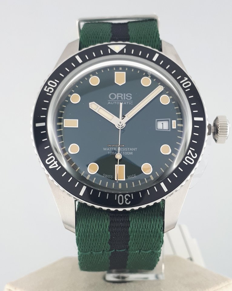 Oris Divers Sixty Five Mens watch Unisex Automatic Steel 01 733 7720 4057-07 5 21 25FC