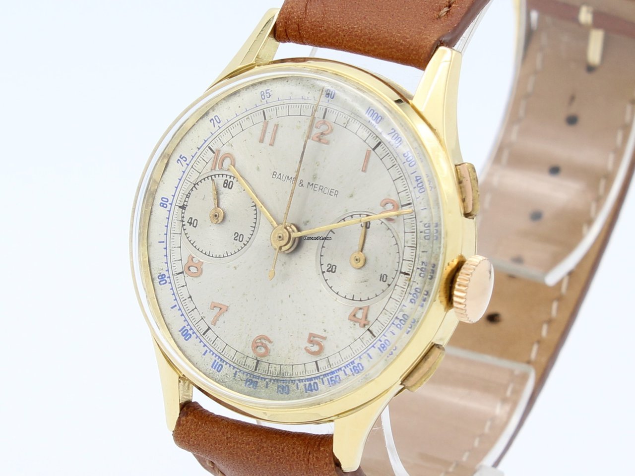 Baume & Mercier Mens watch Unisex Manual winding Yellow gold 3901