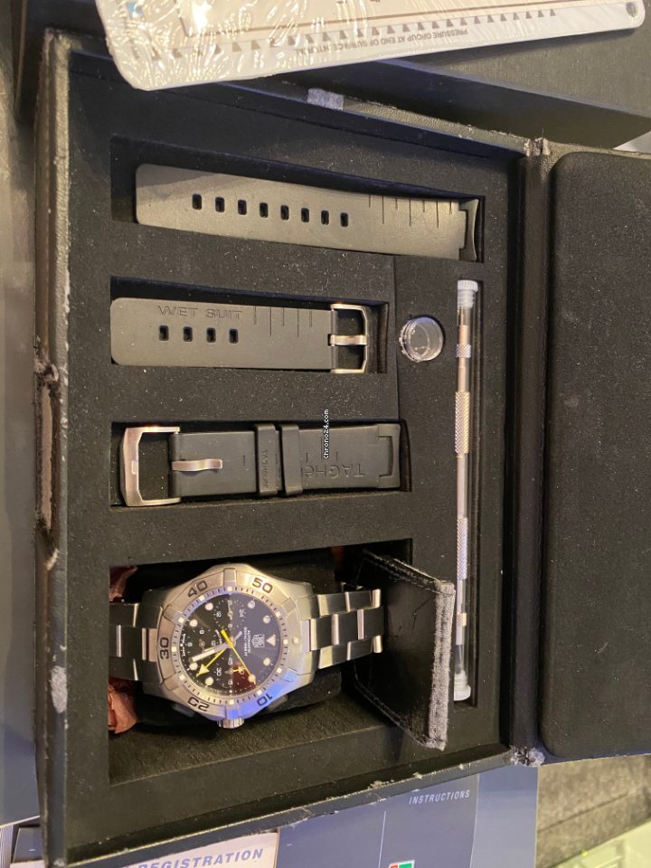 TAG Heuer Aquagraph Mens watch Unisex Automatic Steel CN211A