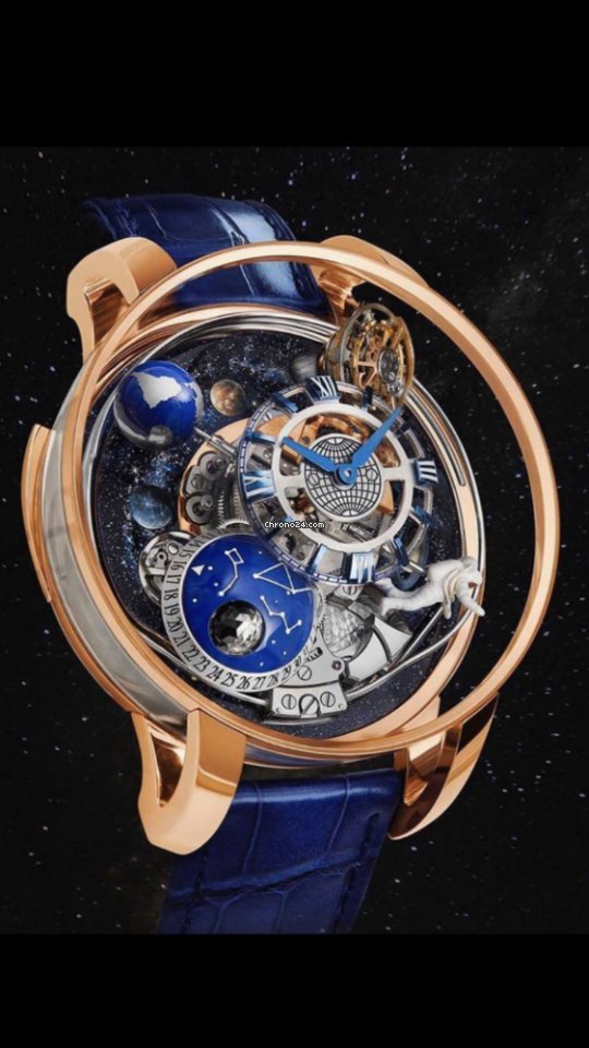 Jacob & Co. Astronomia Mens watch Unisex Manual winding Rose gold AM500.40.AC.SD.A