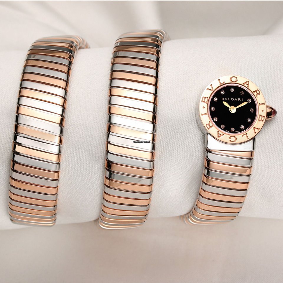 Bulgari Womens watch Quartz Gold Steel 102496 BBL19ITBSPG 12