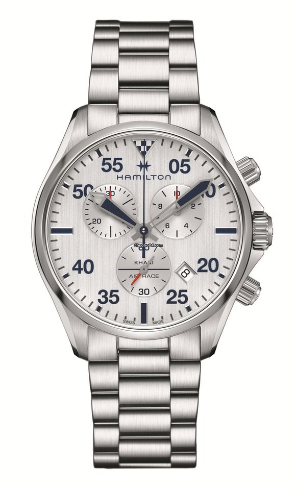 Hamilton Khaki Pilot Mens watch Unisex Quartz Steel H76712151