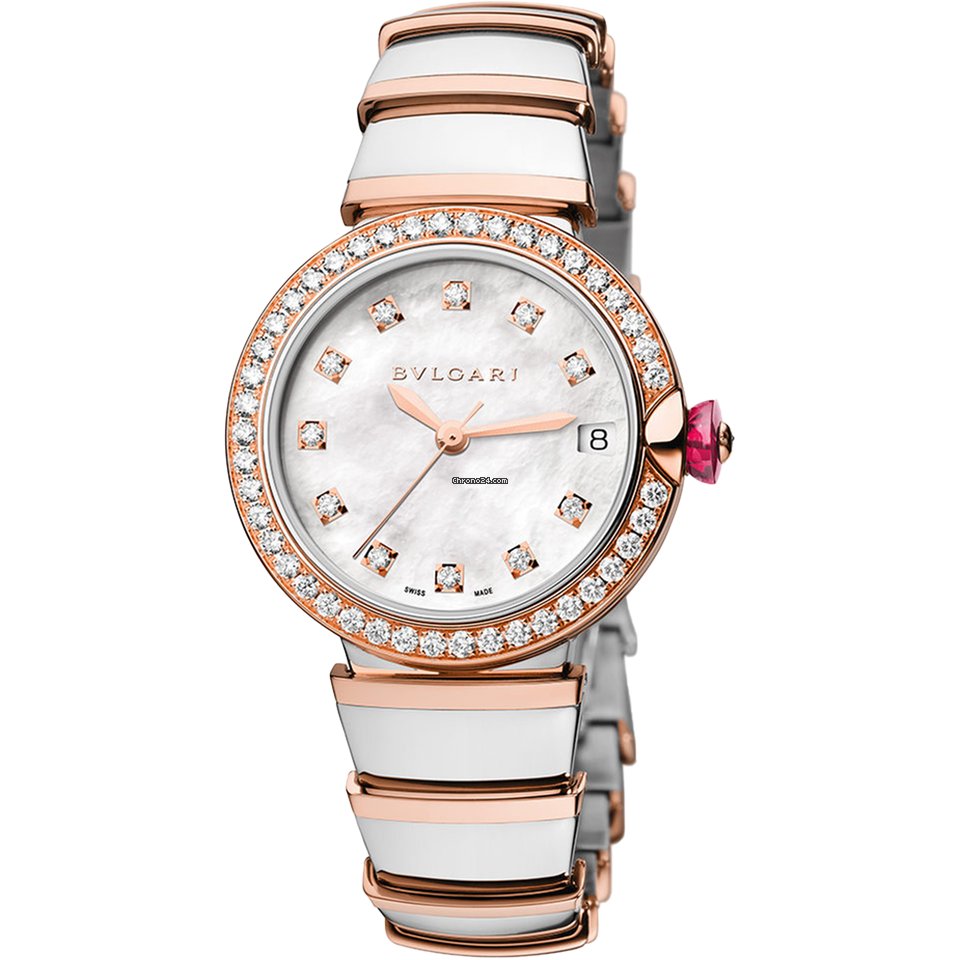 Bulgari Lucea Womens watch Automatic Gold Steel 102476 LU33WSPGDSPGD 11
