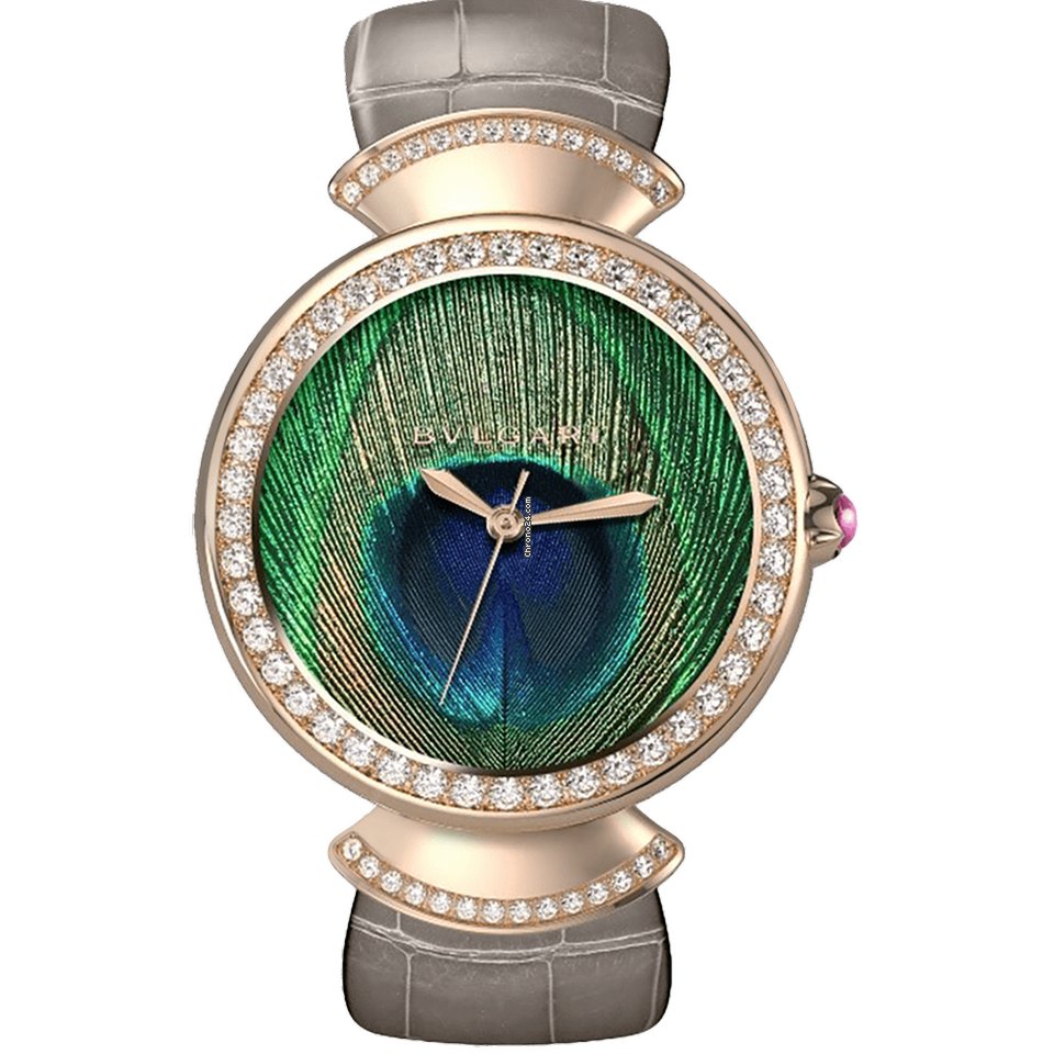 Bulgari Womens watch Automatic Rose gold 103139 DVP37FEAGL