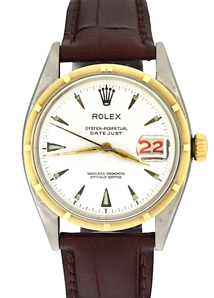 Rolex Datejust 36 Mens watch Unisex Yellow gold Automatic 6305