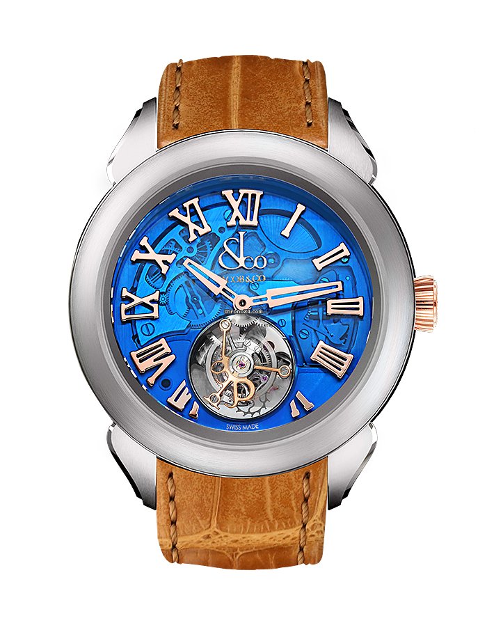 Jacob & Co. Mens watch Unisex Manual winding Titanium PT520.24.NS.QB.A