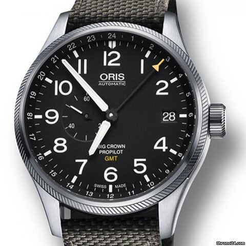 Oris Big Crown ProPilot GMT Automatic Steel 01 748 7710 4164-07 5 22 17FC