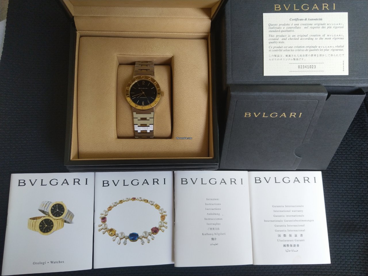 Bulgari Bulgari Mens watch Unisex Automatic Gold Steel BB 33 SG AUTO