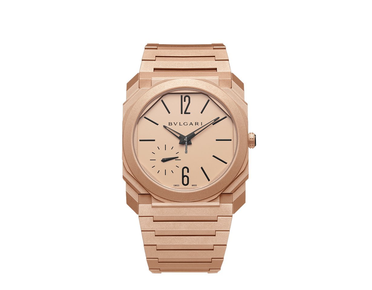 Bulgari Octo Mens watch Unisex Automatic Rose gold 102912 BGOPGXTAUTO