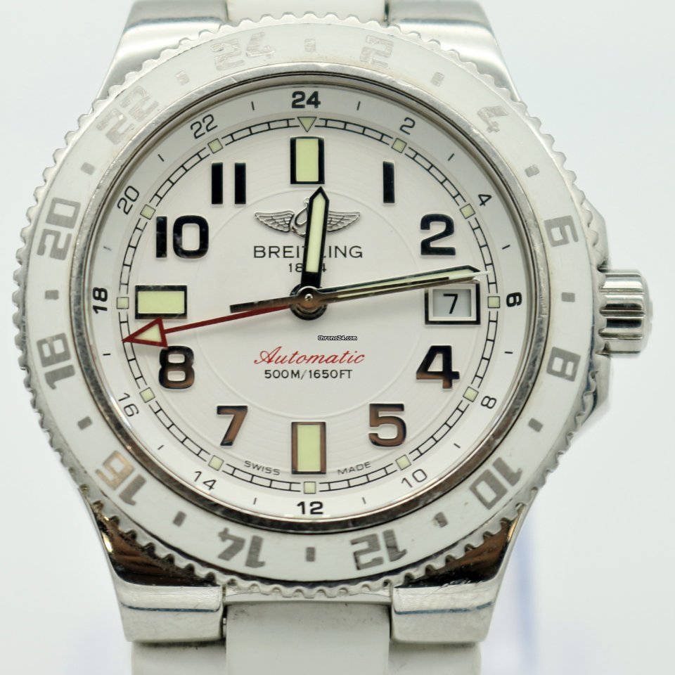 Breitling Superocean GMT Mens watch Unisex Automatic Steel A32380