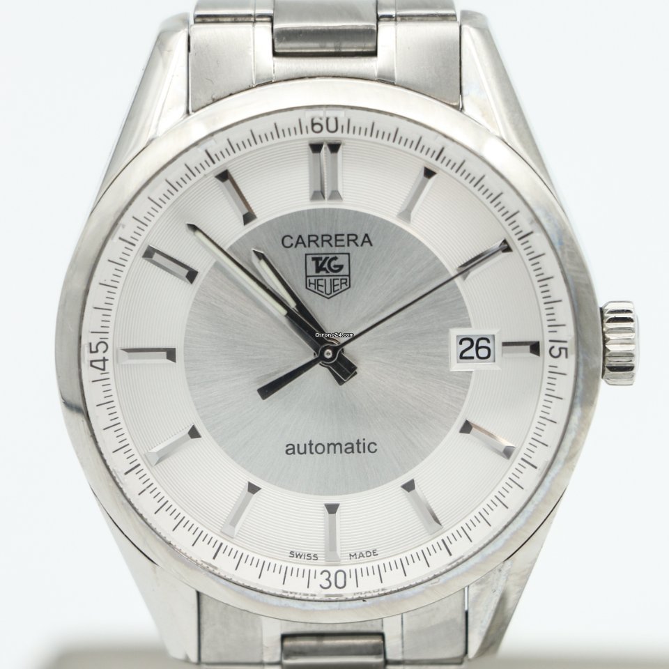 TAG Heuer Carrera Calibre 5 Mens watch Unisex Automatic Steel WV211A.BA0787