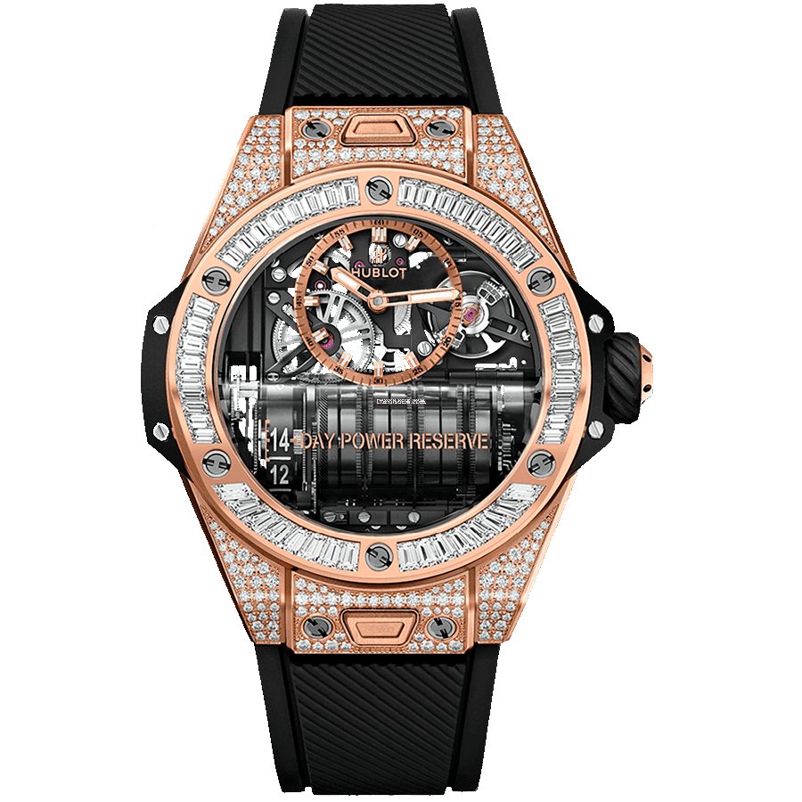 Hublot Mens watch Unisex Manual winding Rose gold 911.OX.0118.RX.0904