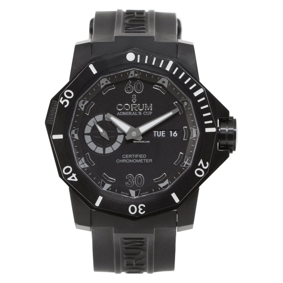 Corum Admirals Cup Seafender Deep Hull Mens watch Unisex Automatic Titanium 947.950.94 0371 AN22