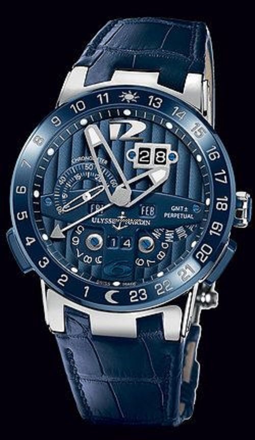 Ulysse Nardin El Toro  Black Toro Mens watch Unisex Automatic White gold 320-00-3 BQ