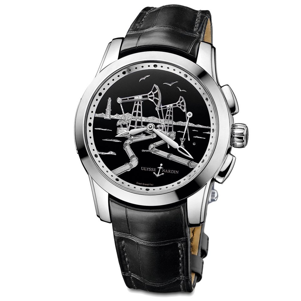Ulysse Nardin Hourstriker Mens watch Unisex Automatic Platinum 6109-131 E2-OIL
