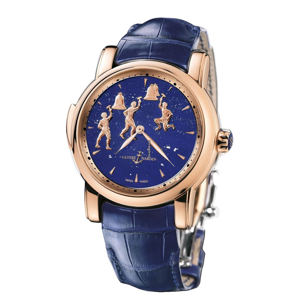 Ulysse Nardin Classic Minute Repeater Mens watch Unisex Manual winding Rose gold 736-61 E3