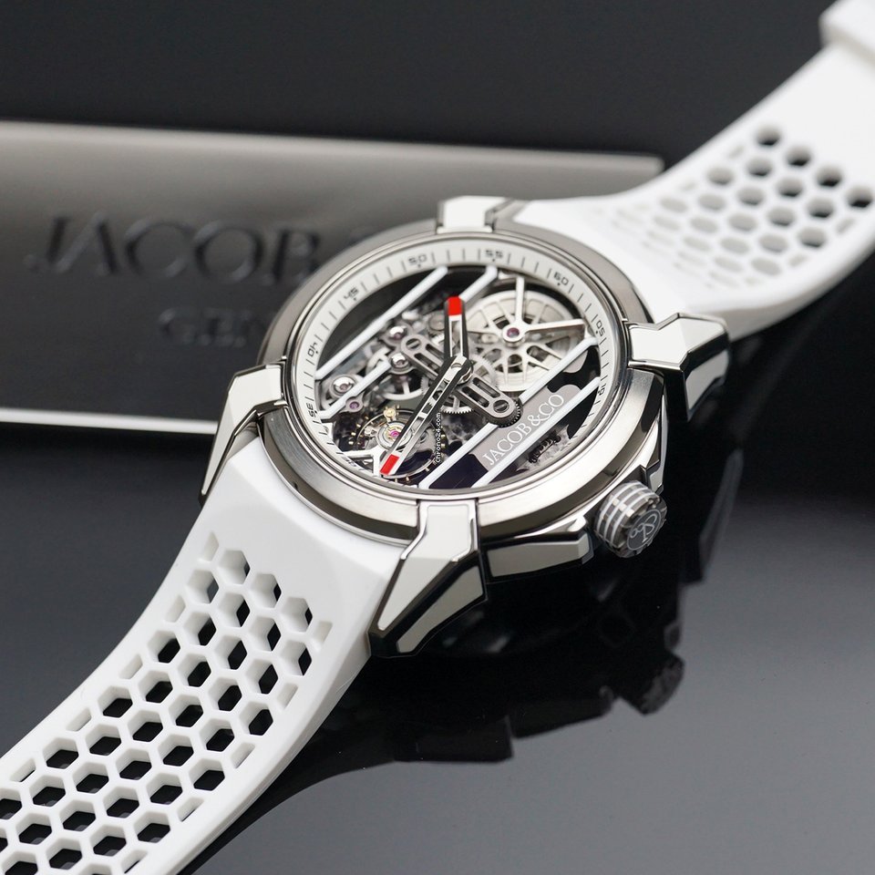 Jacob & Co. Mens watch Unisex Manual winding Titanium EX100.20.WR.WB.A