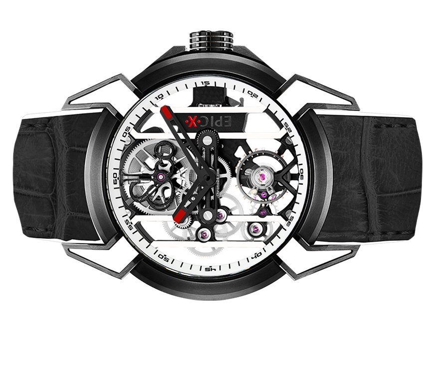 Jacob & Co. Mens watch Unisex Manual winding Titanium EX100.21.WR.WB.A