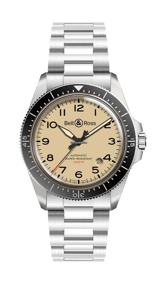 Bell & Ross BR V2 Mens watch Unisex Automatic Steel BRV292-BEI-ST SST