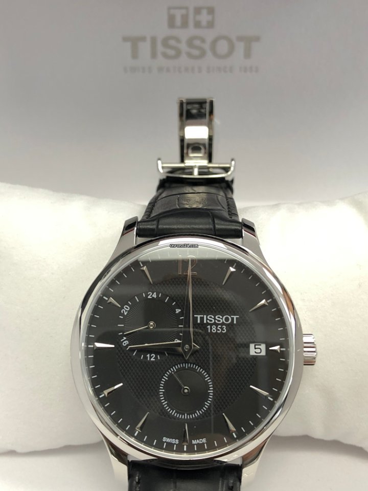 Tissot Tradition Mens watch Unisex Quartz Steel T063.617.16.057.00