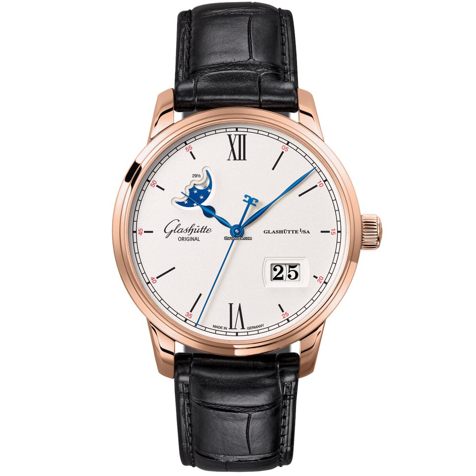 Glashtte Original Senator Excellence Mens watch Unisex Automatic Red gold 1-36-04-02-05-30