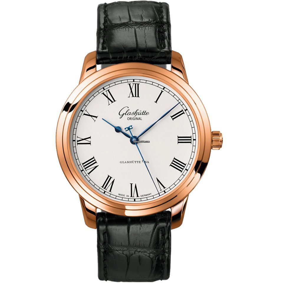 Glashtte Original Senator Automatic Mens watch Unisex Automatic Red gold 1-39-59-01-05-04