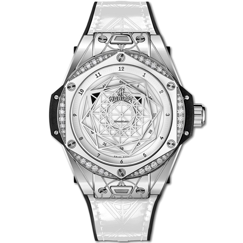 Hublot Big Bang Sang Bleu Womens watch Automatic Steel 465.SS.2027.VR.1204.MXM19