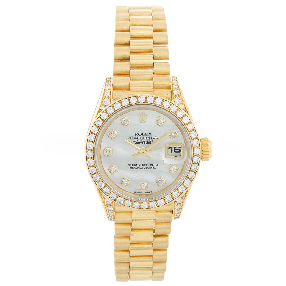 Rolex Lady-Datejust Womens watch Yellow gold Automatic 79158
