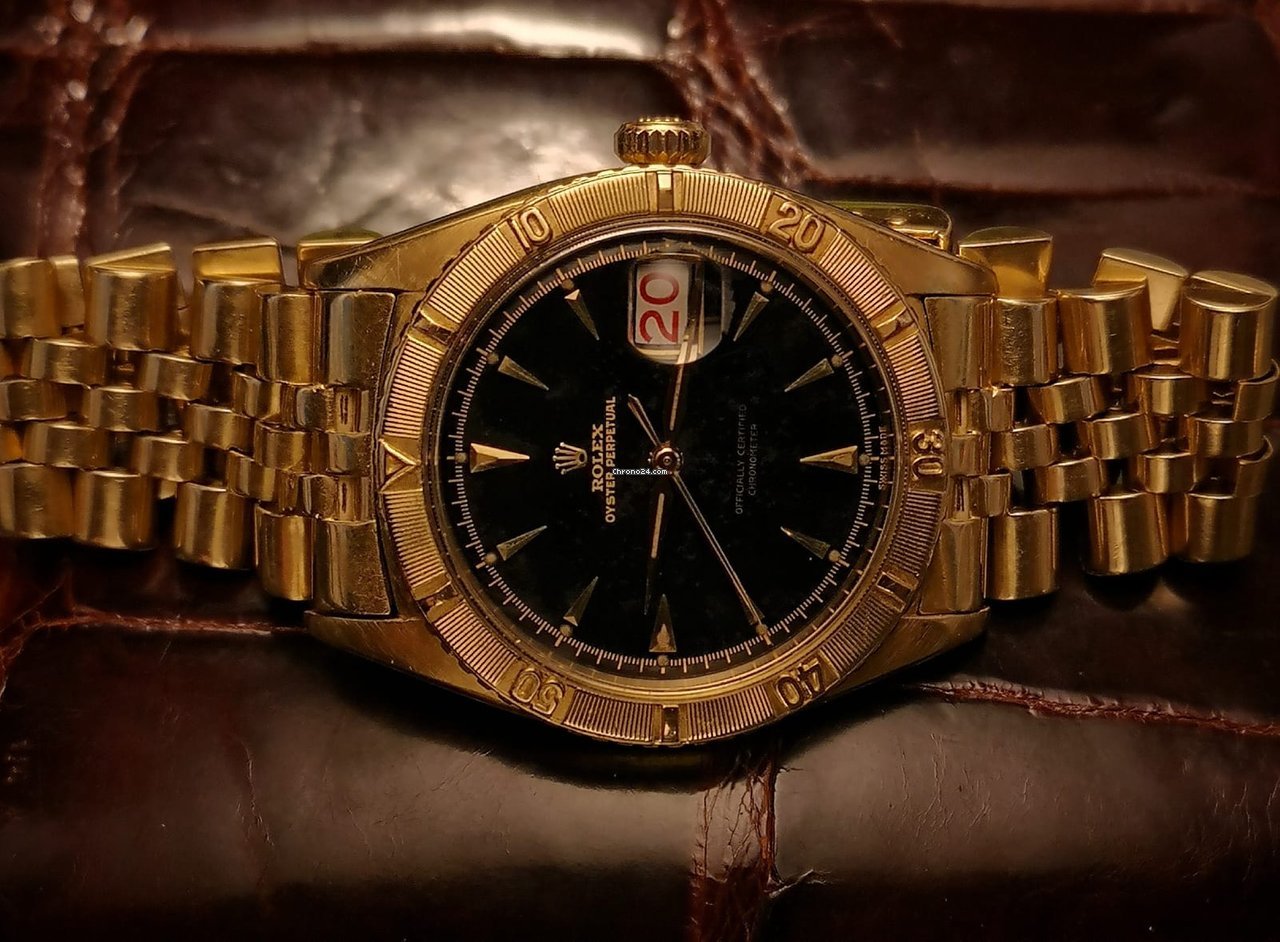 Rolex Datejust Turn-O-Graph Yellow gold Automatic 6309