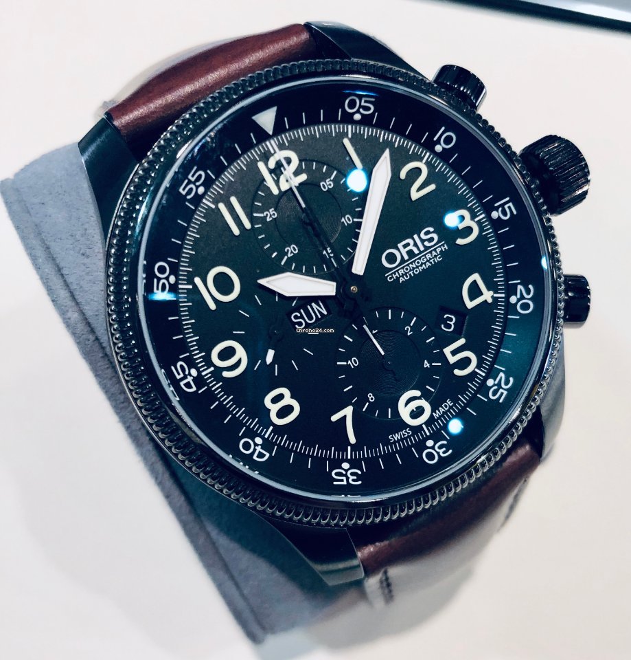 Oris Big Crown Timer Mens watch Unisex Automatic Steel 01 675 7648 4234-07 5 23 77