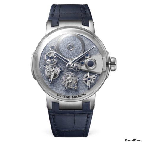 Ulysse Nardin Mens watch Unisex Manual winding White gold 1760-176LE OSM