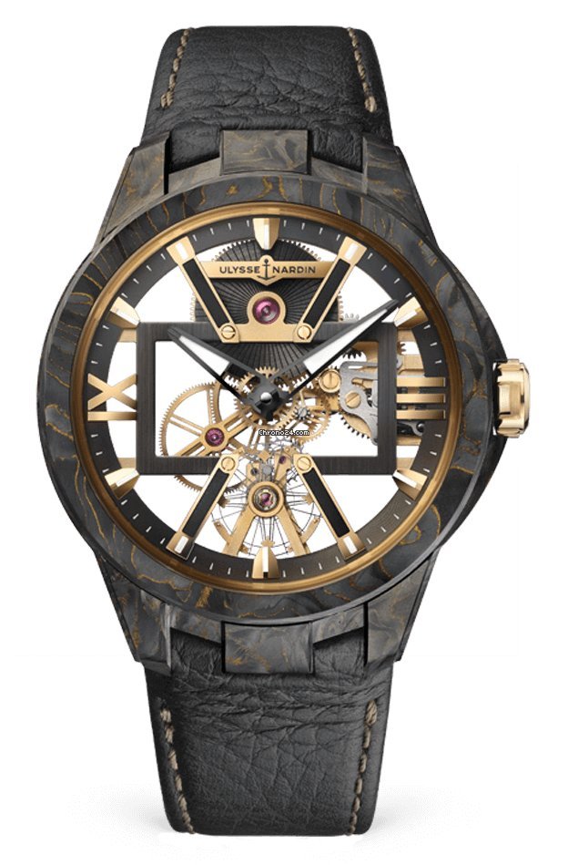 Ulysse Nardin Mens watch Unisex Manual winding Titanium 3715-260 CARB