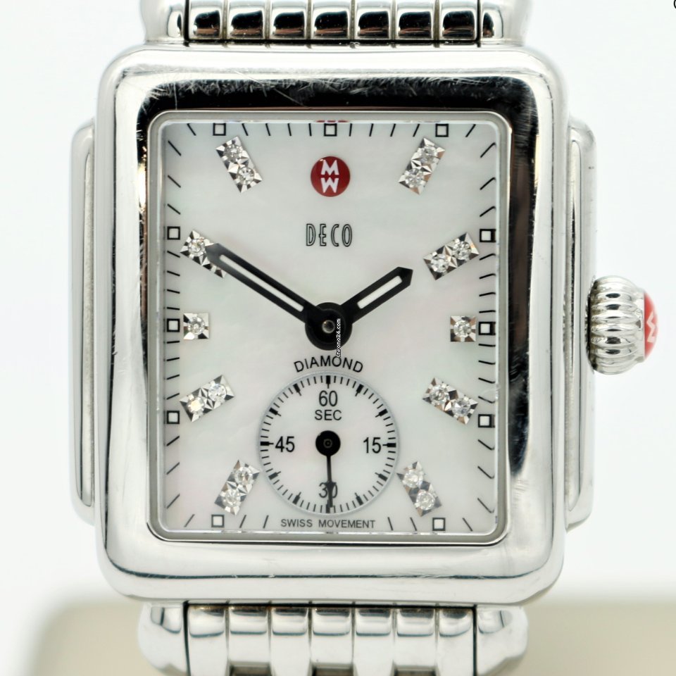 Michele Deco Womens watch Quartz Steel MW06V00A0046