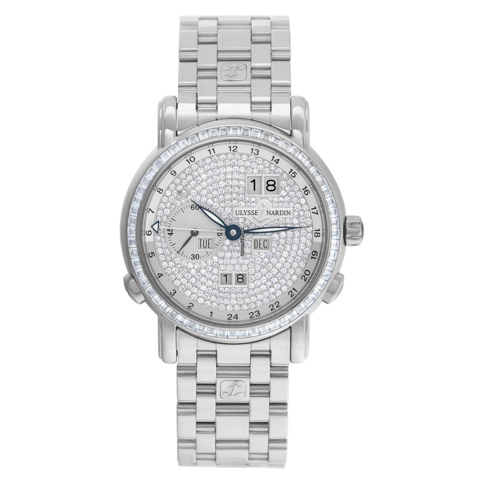 Ulysse Nardin Mens watch Unisex Automatic White gold 320-8