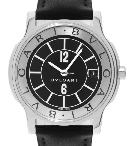 Bulgari Solotempo Mens watch Unisex Quartz Steel ST 35 S