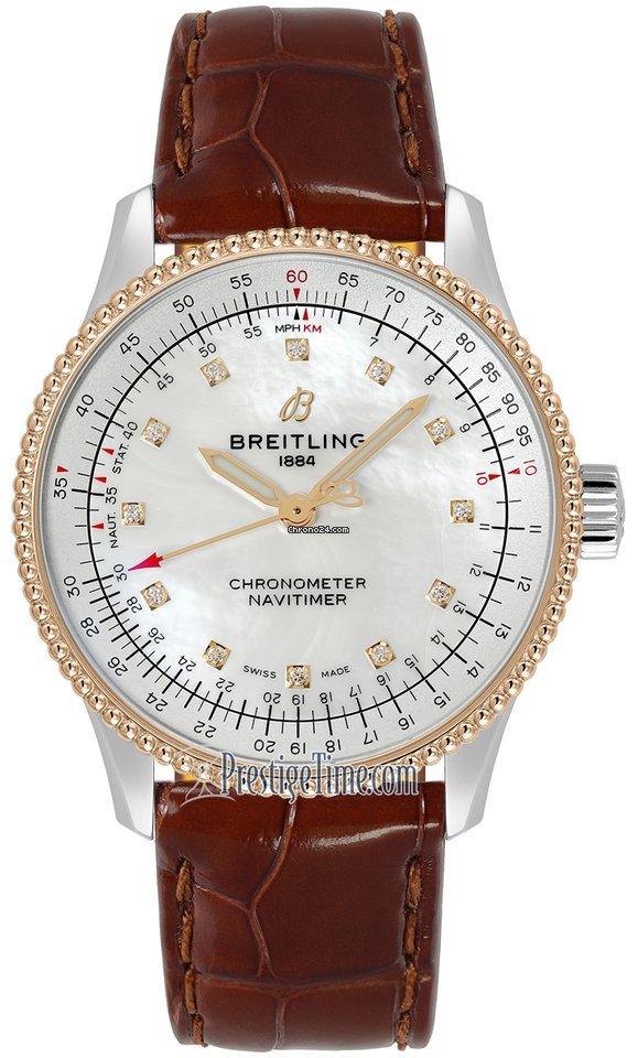 Breitling Navitimer Womens watch Automatic Gold Steel u17395211a1p1