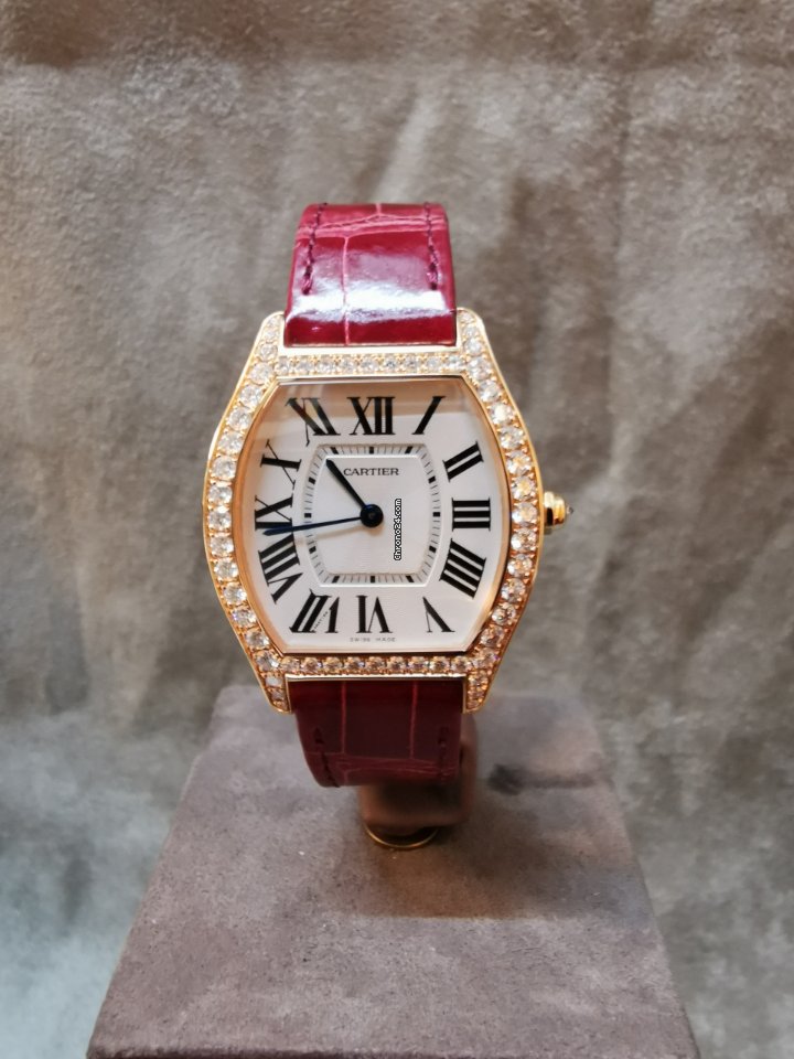 Cartier Tortue Manual winding Rose gold wa501008