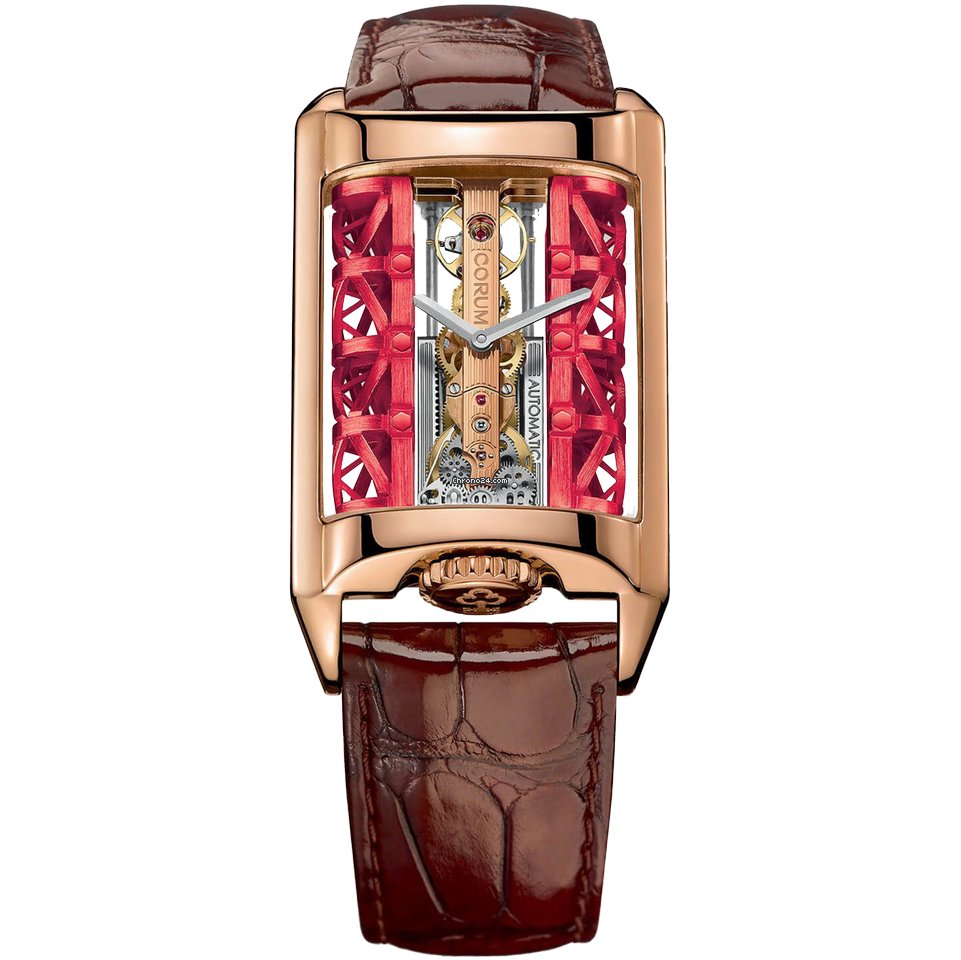 Corum Golden Bridge Mens watch Unisex Automatic Rose gold B313 03371 - 313.100.55 OF02 SB02R