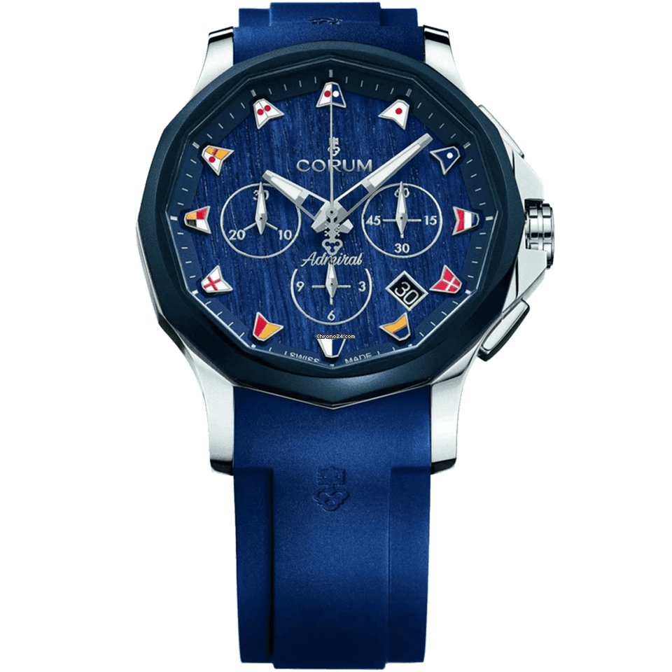 Corum Admirals Cup Legend 42 Mens watch Unisex Automatic Steel A984 03597 A984.113.22 F373WB12