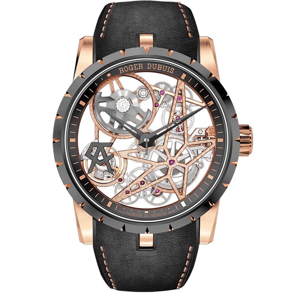 Roger Dubuis Excalibur Mens watch Unisex Automatic Rose gold RDDBEX0794