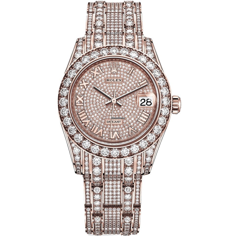 Rolex Pearlmaster Womens watch Rose gold Automatic 81405RBR-0001