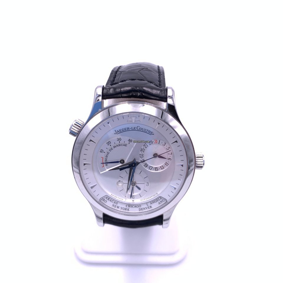 Jaeger-LeCoultre Master Geographic Automatic Steel Jaeger Le Coultre Master Geographic 142.8.92 Watch
