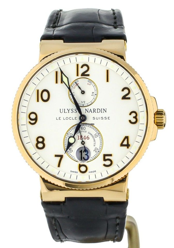 Ulysse Nardin Marine Chronometer 41mm Mens watch Unisex Automatic Rose gold 266-66
