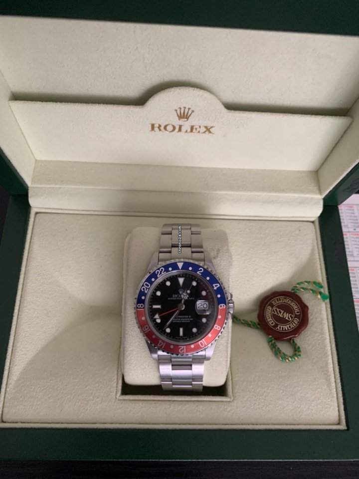 Rolex GMT-Master II Mens watch Unisex Steel Automatic 16710T