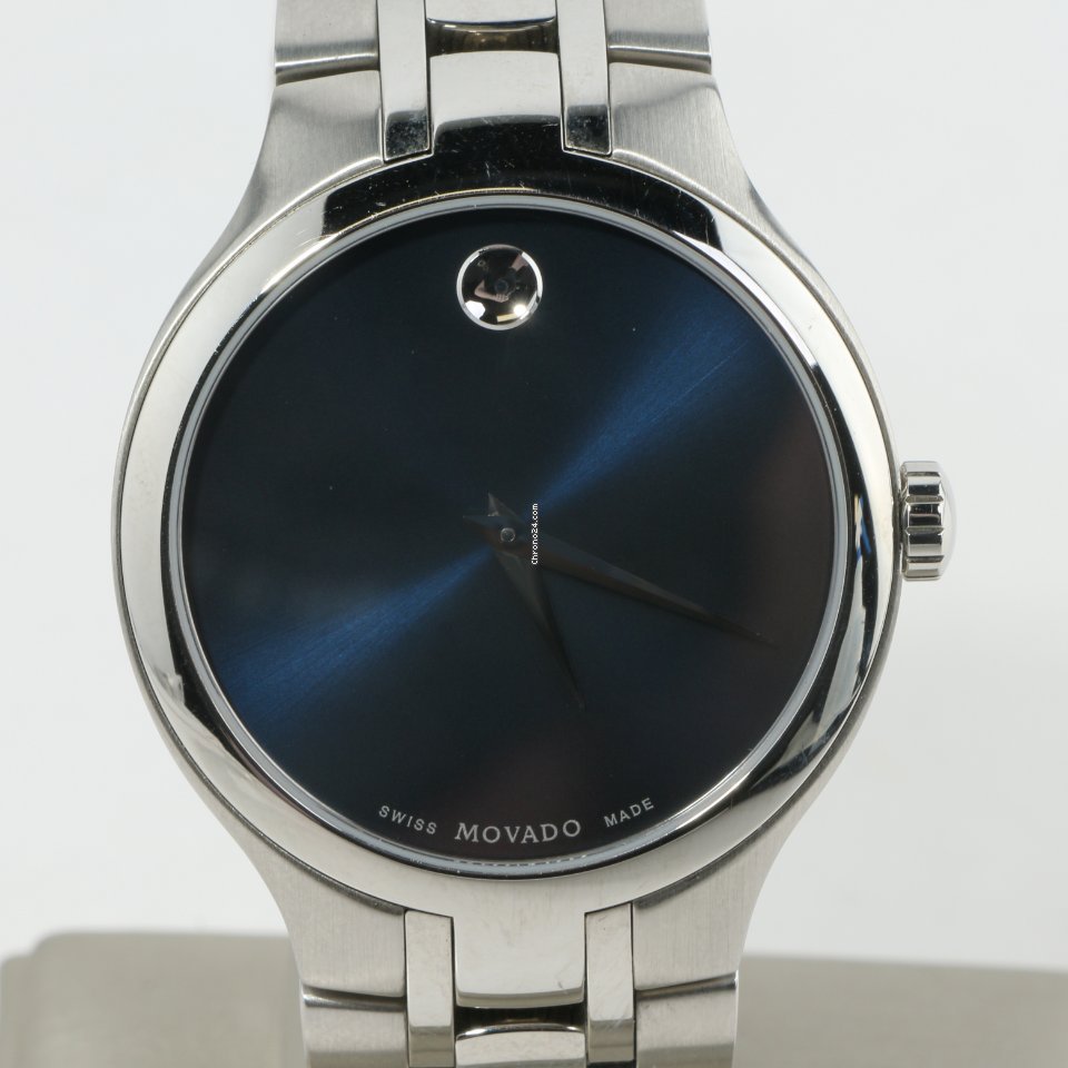 Movado Mens watch Unisex Quartz Steel 01.1.14.1085