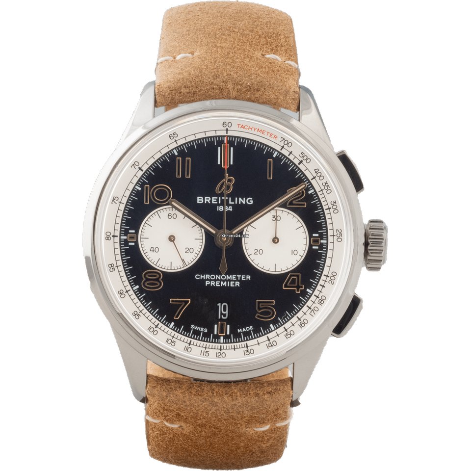 Breitling Mens watch Unisex Automatic Steel AB0118A21B1X1