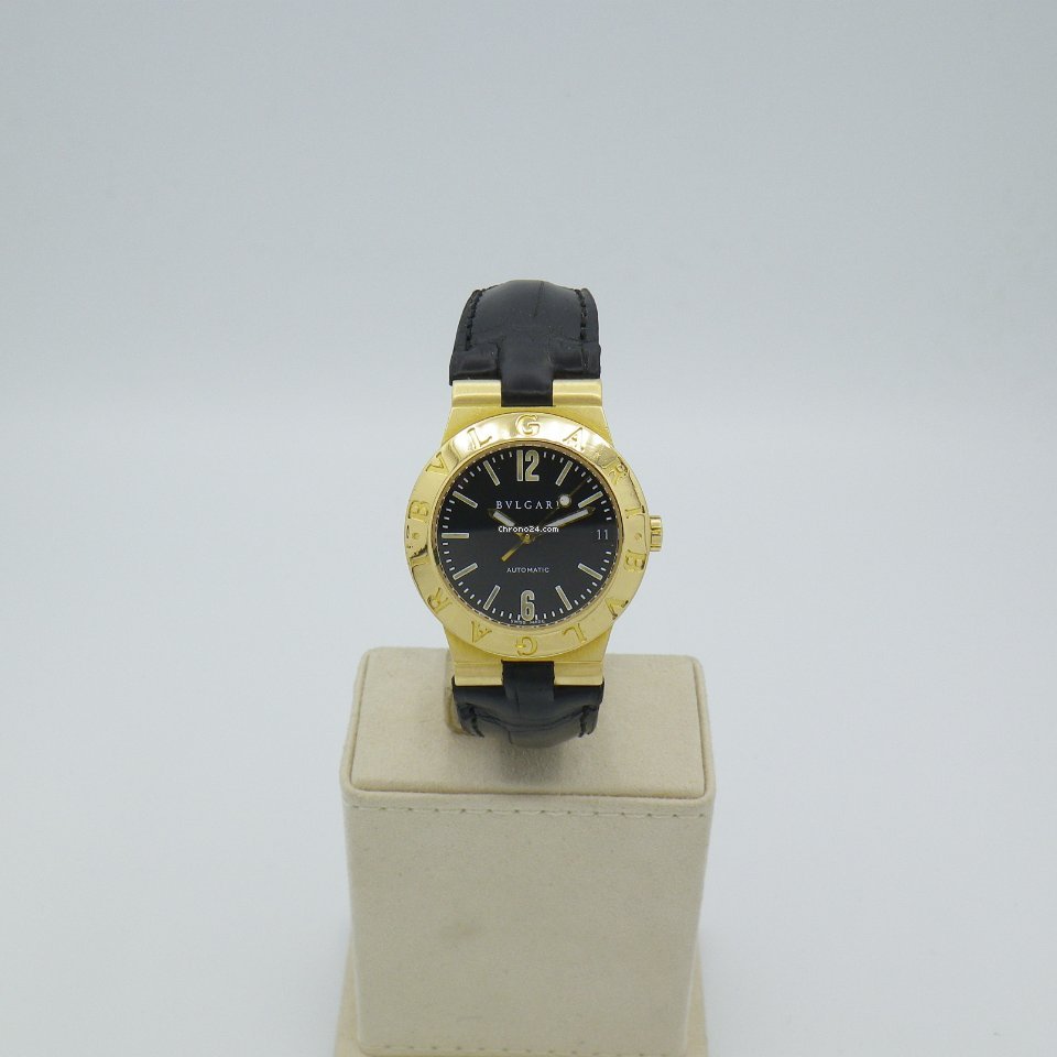 Bulgari Diagono Womens watch Automatic Yellow gold LC29G
