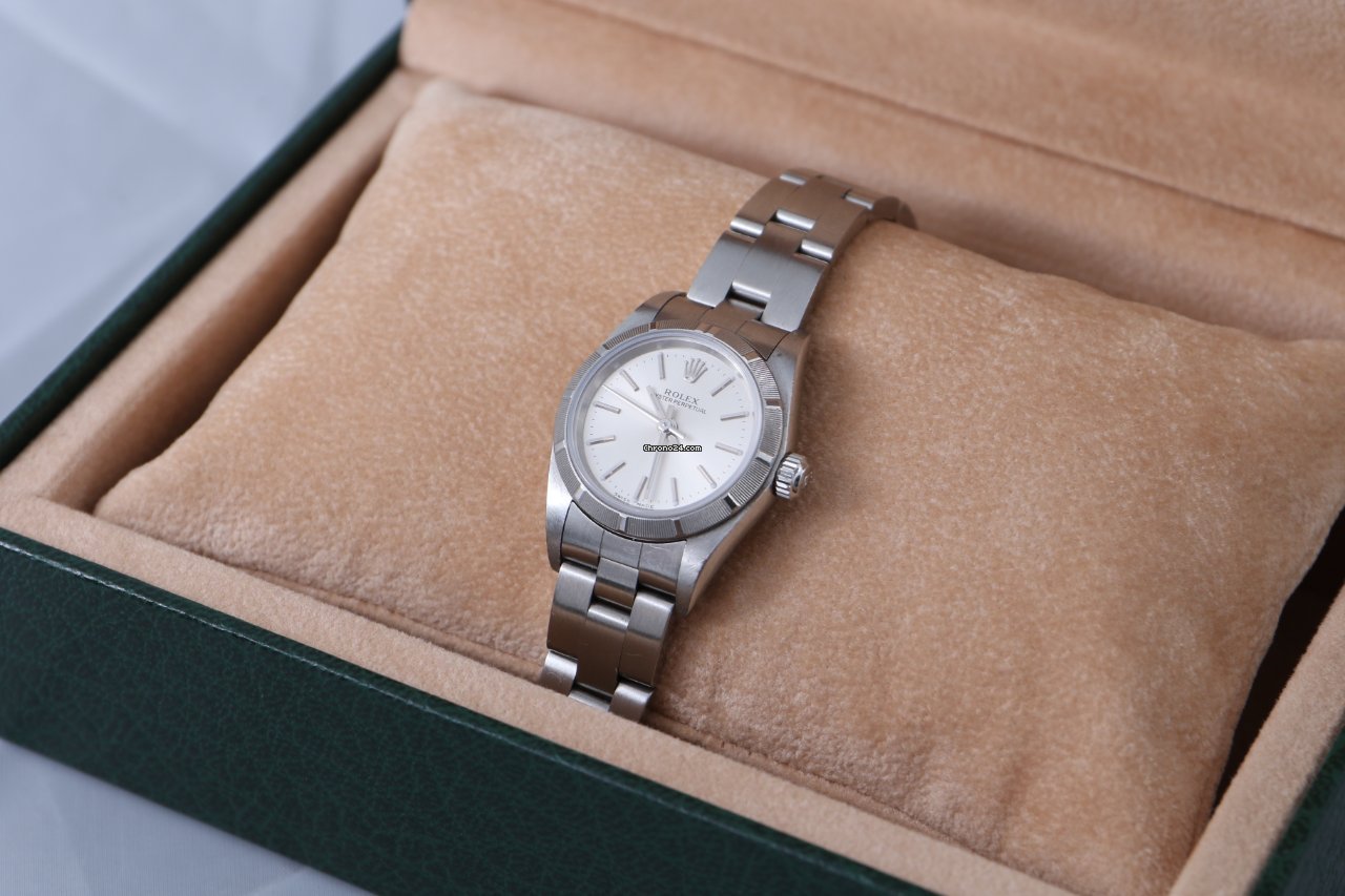 Rolex Oyster Perpetual Womens watch Steel Automatic 76030