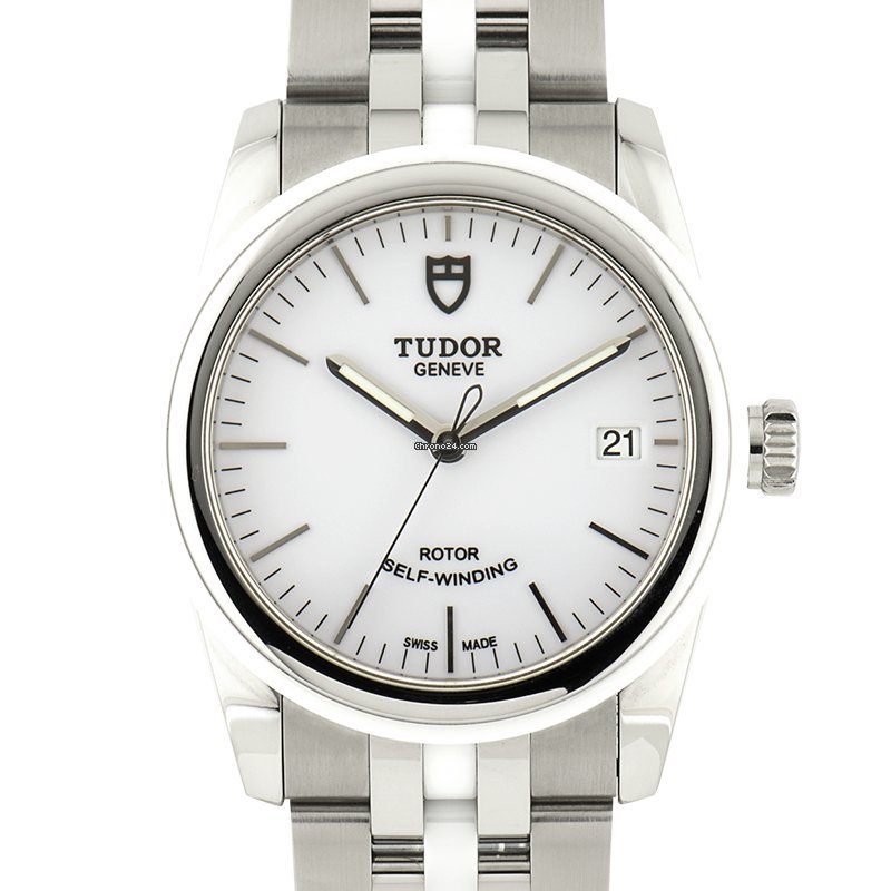 Tudor Glamour Date Mens watch Unisex Steel 55010W